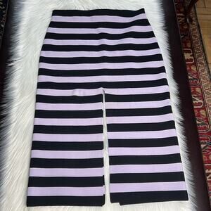 Proenza Schouler Striped Knit Pencil Skirt